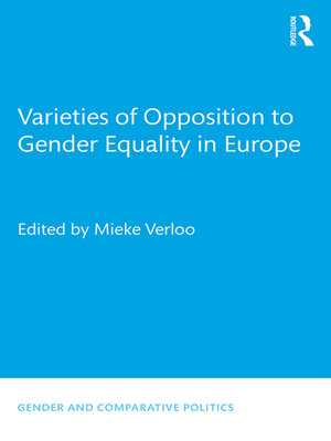cover image of Varieties of Opposition to Gender Equality in Europe
